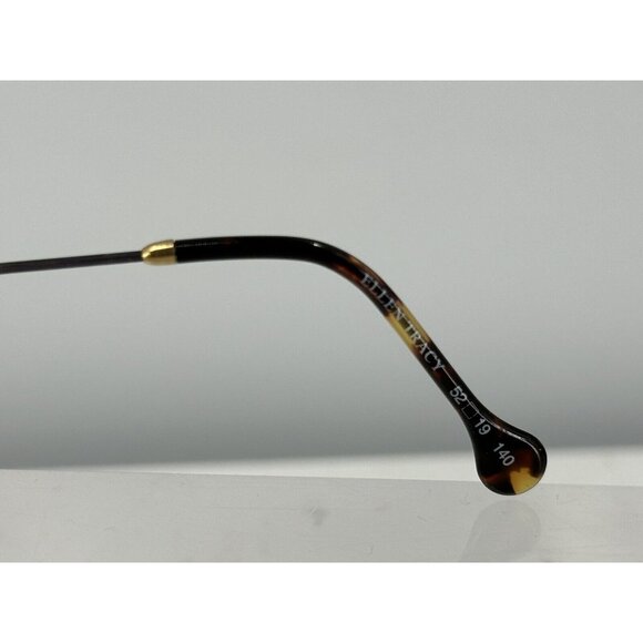 Ellen Tracy T200-11 Vintage Oval Sunglasses 52-18-140 Made In Austria (AB) main image 6